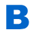 B
